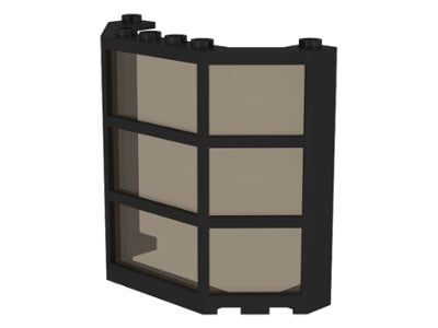 Window 3 x 8 x 6 Bay with Fixed Trans-Brown Glass