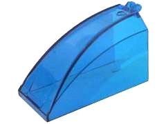 Windscreen 8 x 4 x 4 Curved with 2 Fingers