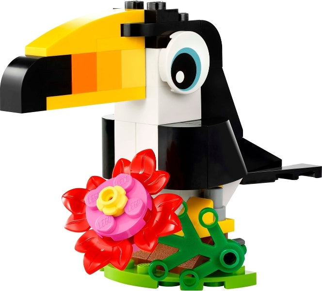 Tropical Toucan paper bag / polybag