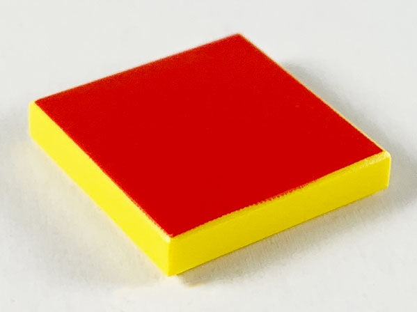 Tile 2 x 2 with Scala Red Top Pattern