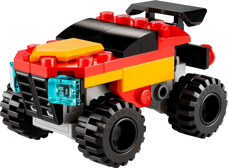 Mini Convertible Monster Truck paper bag / polybag