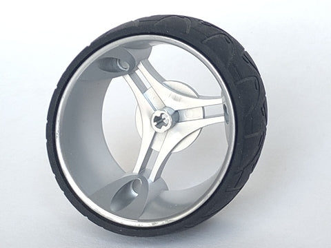 Wheel 70 x 28 mm Futuristic with Black Tire 70 x 28 mm Futuristic &#40;32077 / 32078&#41;