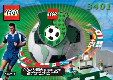 Shoot /n/ Score - without ZIDANE / Adidas Minifigure