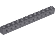 Technic, Brick 1 x 12 with Holes