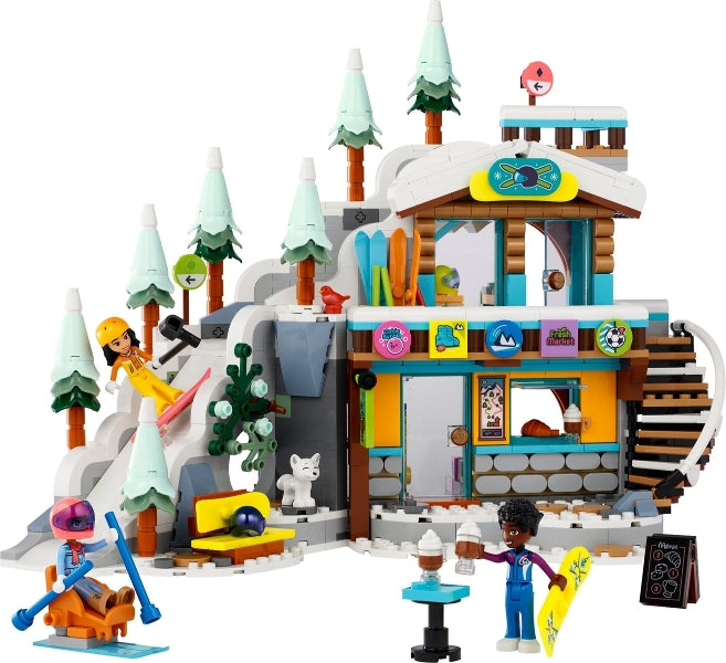 Holiday Ski Slope and Café {Cafe}