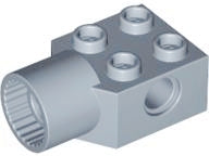 Technic, Brick Modified 2 x 2 with Pin Hole and Rotation Joint Socket