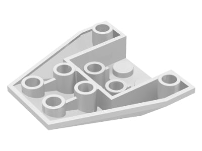 Wedge 4 x 4 Triple Inverted with Connections between 2 Studs