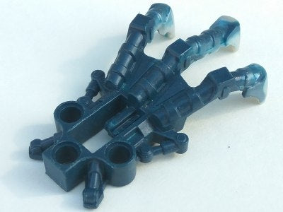 Bionicle Foot Piraka Clawed with Marbled Pearl Light Gray Pattern