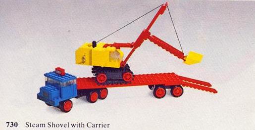 Steam Shovel with Carrier