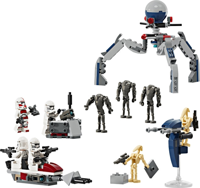 Clone Trooper & Battle Droid Battle Pack