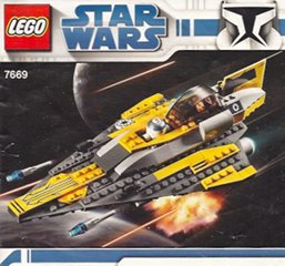 Anakin/s Jedi Starfighter, Clone Wars White Box