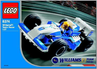 Williams F1 Team Racer 1:27