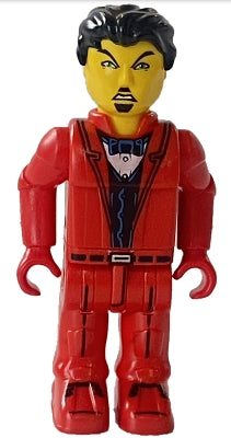 Bank Robber with Red Legs and Black Hair &#40;4158194&#41;